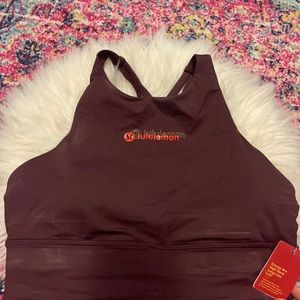 Lululemon energy bra high neck 8 NWT